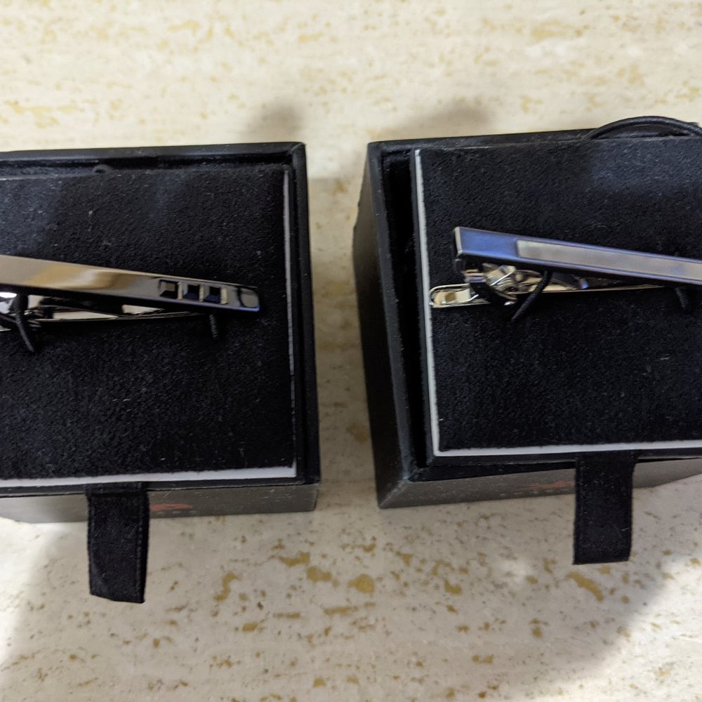 2 Egara Tie clips